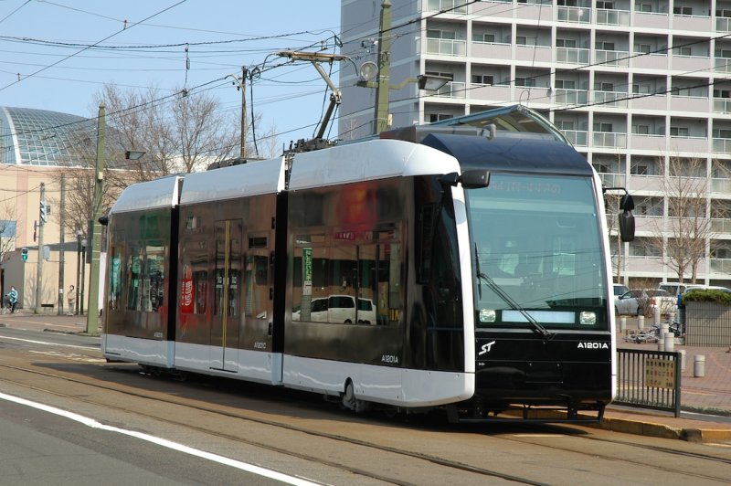 Трамвай в Токио