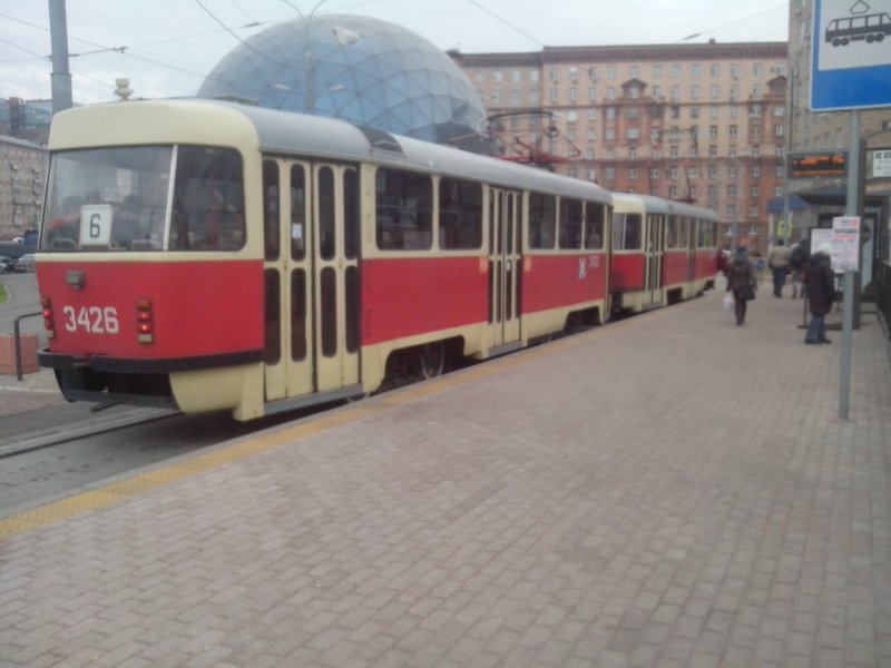 Трамвай 6 Щукино