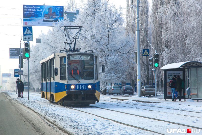 Трамвай Уфа 2021