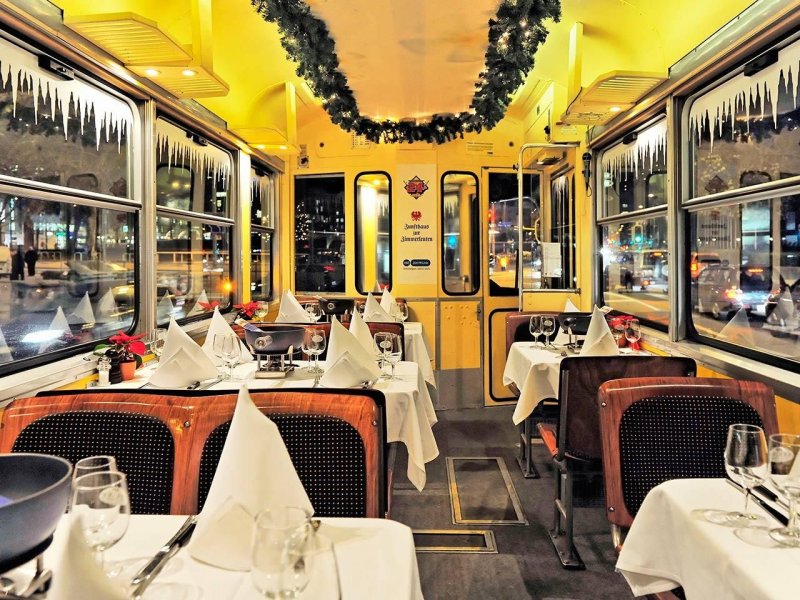 «Трамвай-ресторан» в Мельбурне