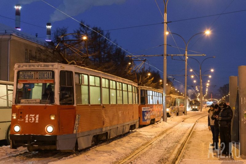 Трамвай Кемерово 165