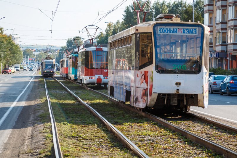 Трамвай Кемерово 125