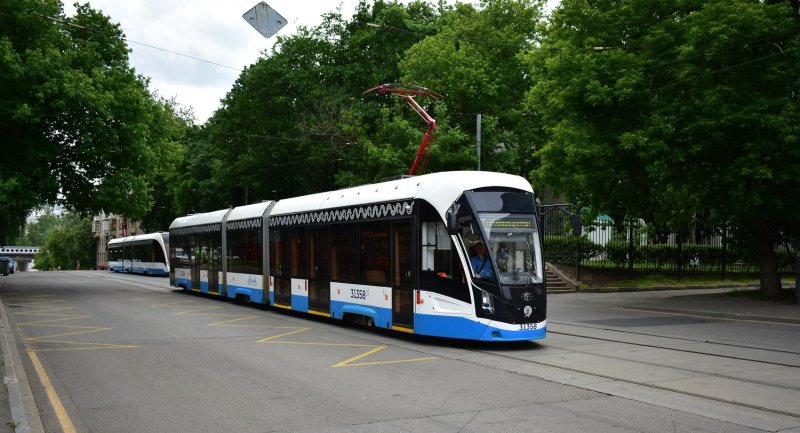 Игрушечный трамвай Витязь м