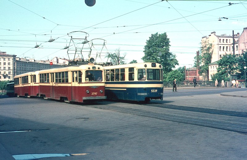 Трамвай лм-49 Ленинград