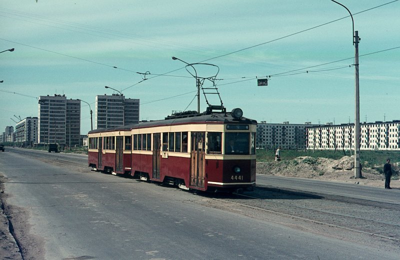 Трамвай Ленинград 1970