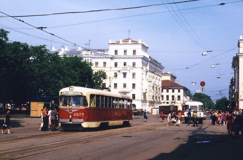 Трамвай СССР Казань