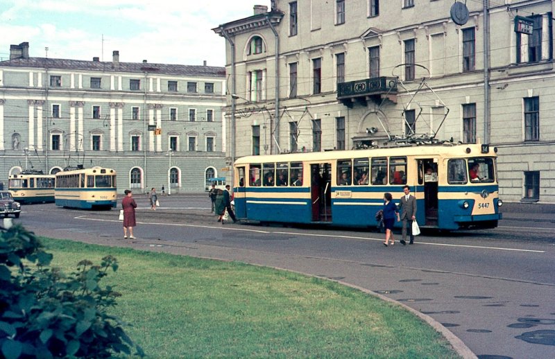 Трамваи Санкт-Петербурга лм-57