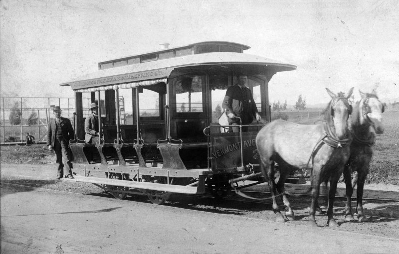 Конный трамвай 1874