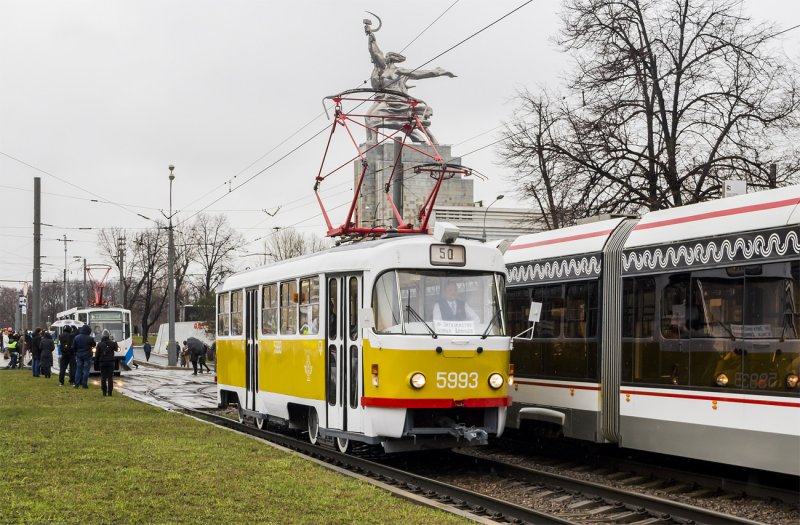 Tatra трамвай новый