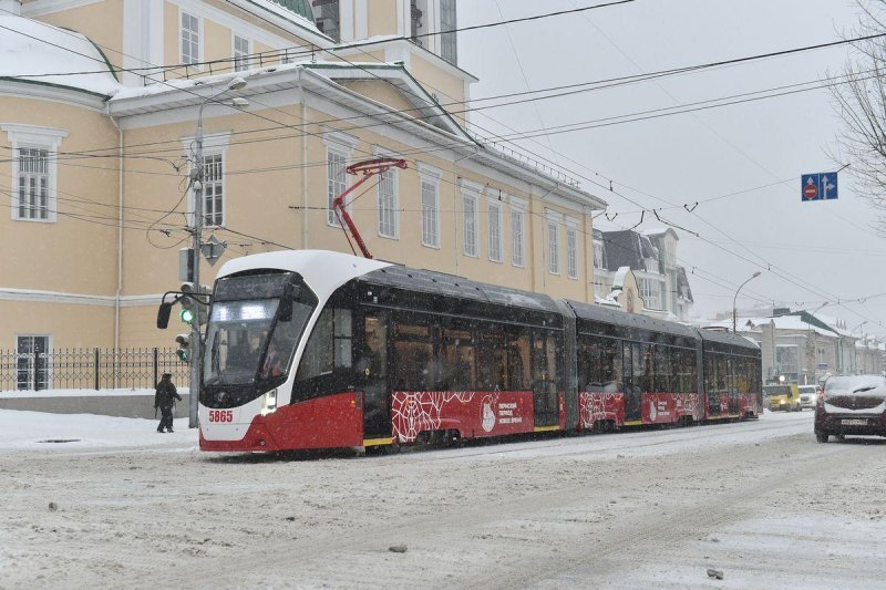 Трамвай Львенок Пермь