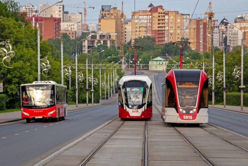 Трамвайные пути в Москве