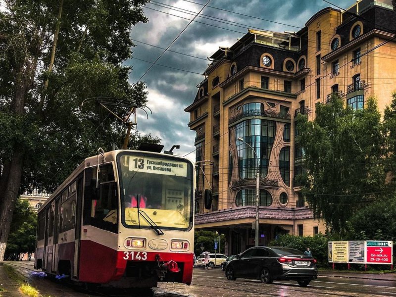 13 Трамвай Новосибирск Легенда