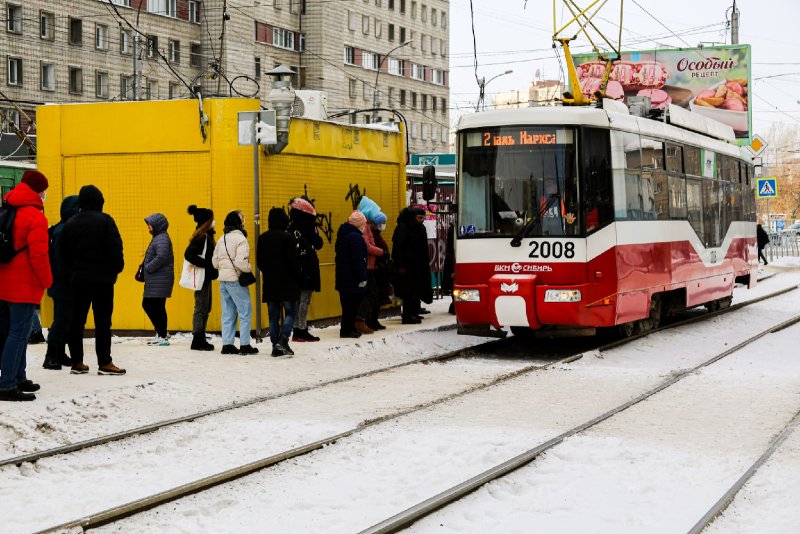 Трамвай Новосибирск 2206