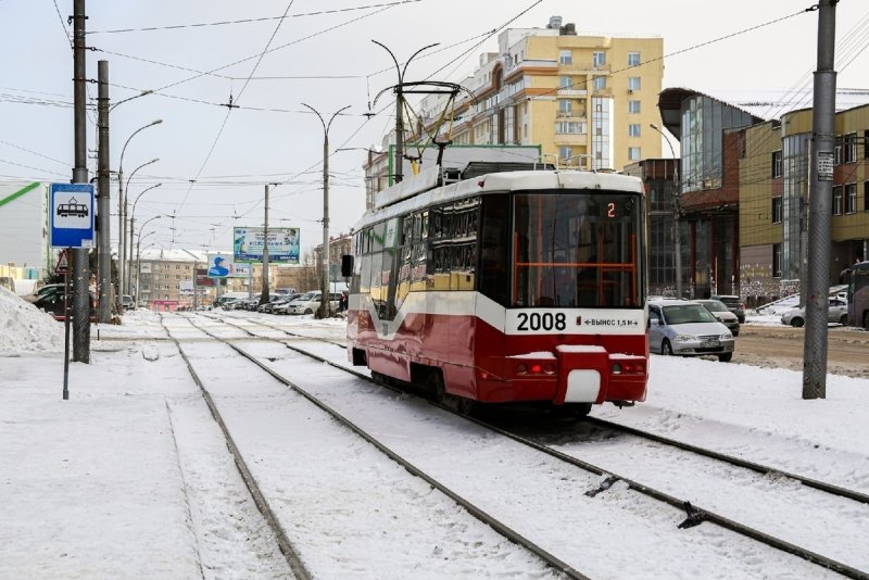 Трамвай 2002 Новосибирск