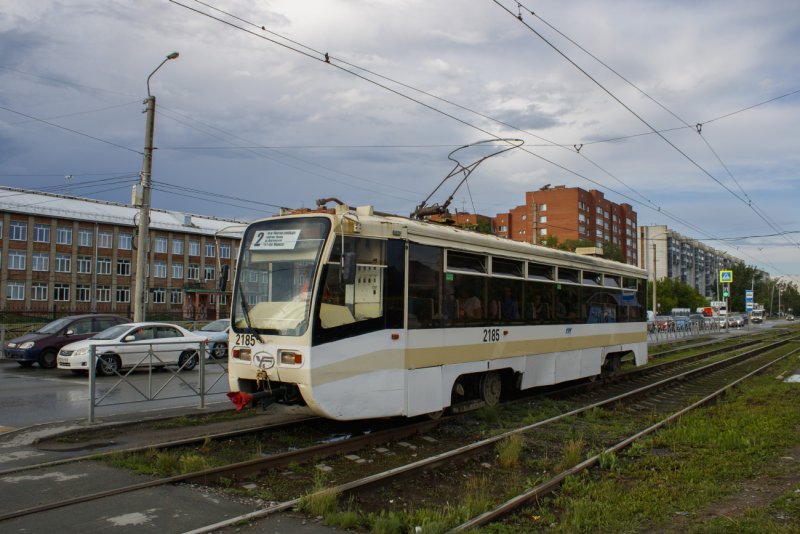 Трамвай Новосибирск 71-619