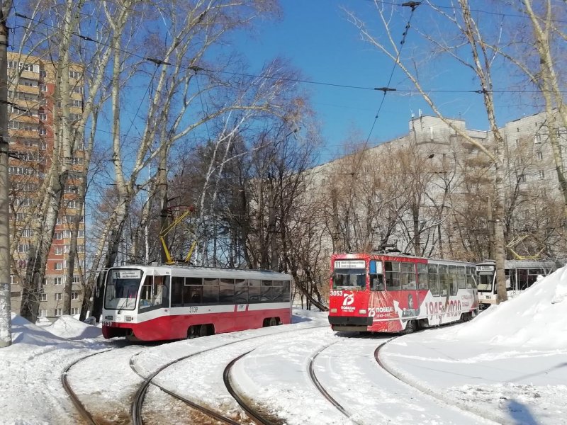 15 Трамвай Новосибирск