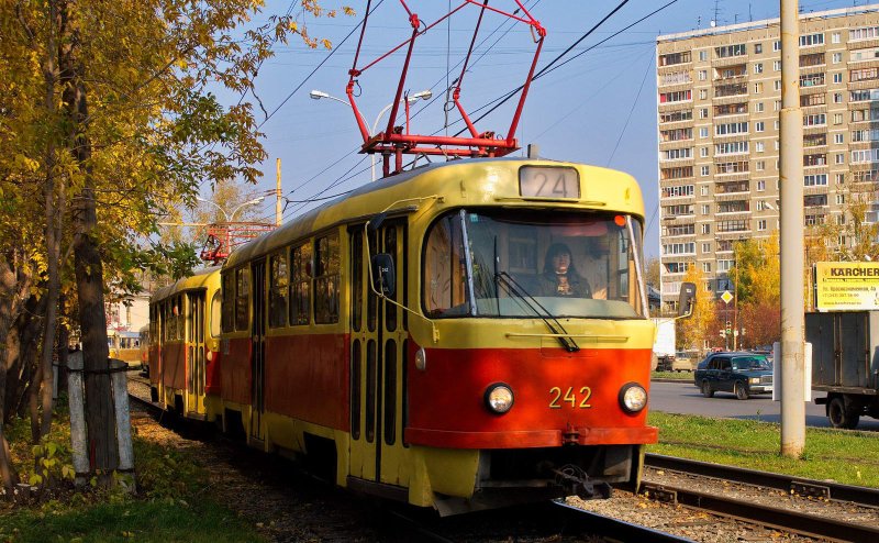 Tatra t3 Екатеринбург