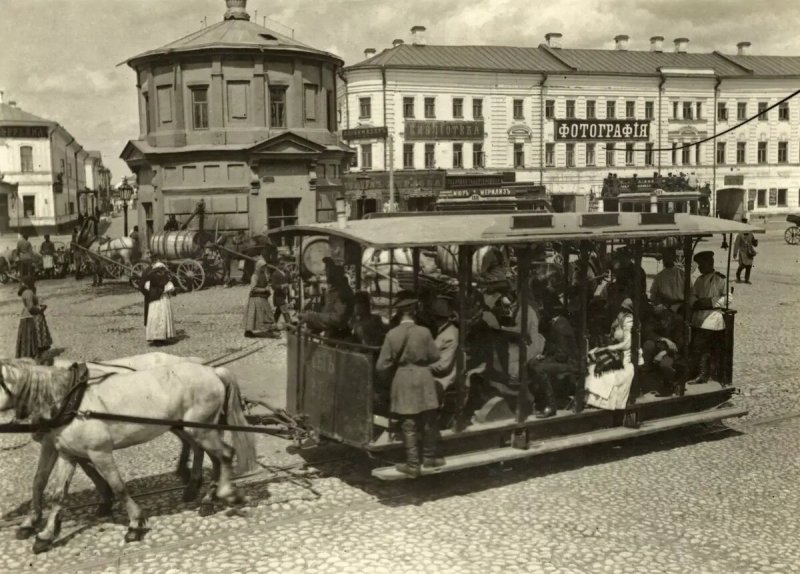 Конка Москва 19 век
