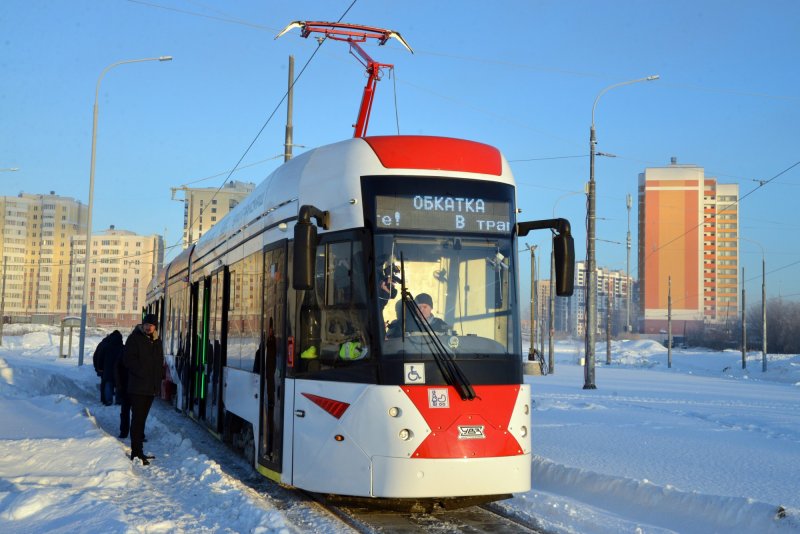 Трамвай Уралтрансмаш 71 418 Екатеринбург