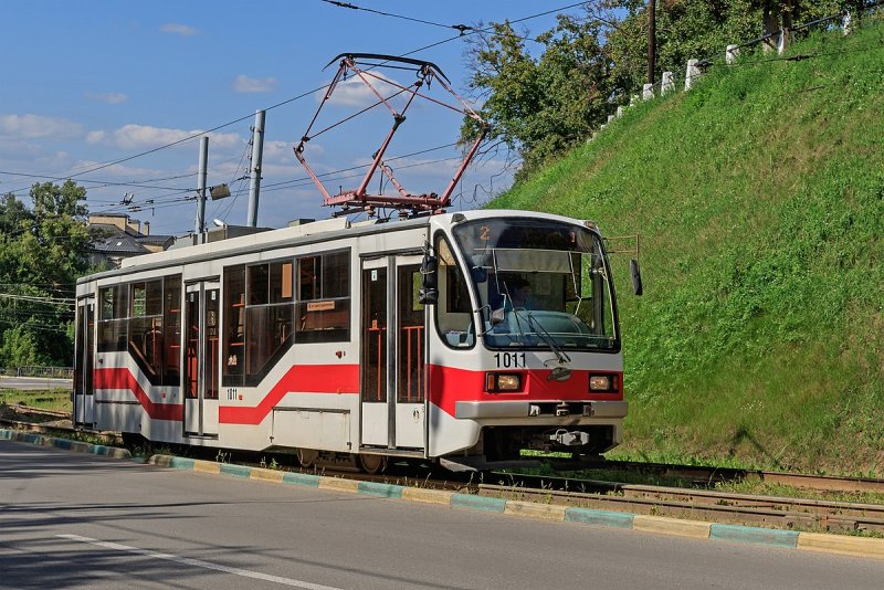 Трамвай модель 71-407 Уралтрансмаш