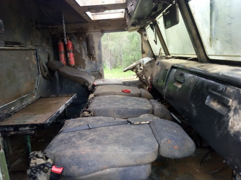 ДТ-30 Витязь кабина