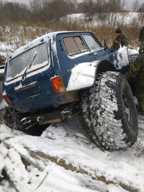 Нива 2131 на шинах низкого давления
