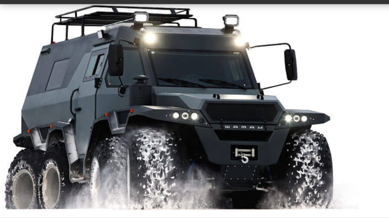 Вездеход 8x8 шаман