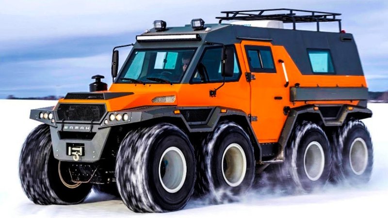 Вездеход АВТОРОС шаман 8x8