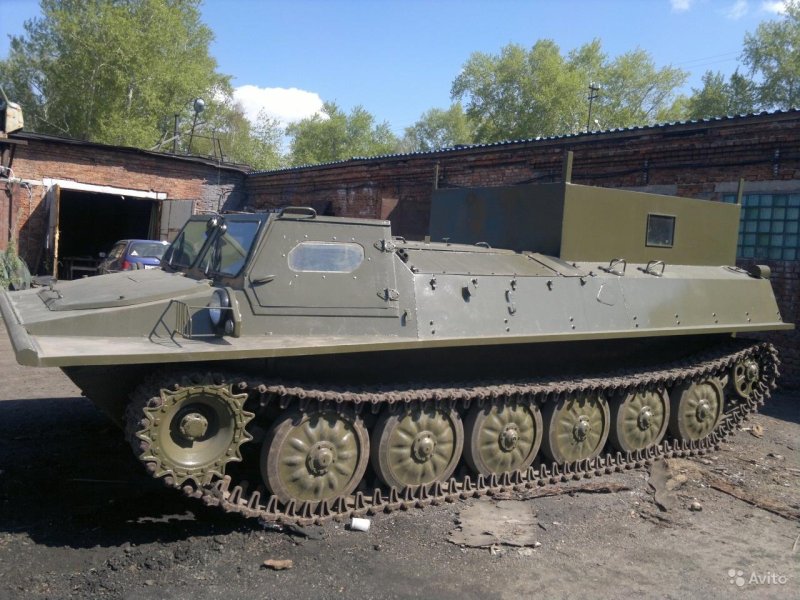 Гусеничный вездеход МТЛБУ