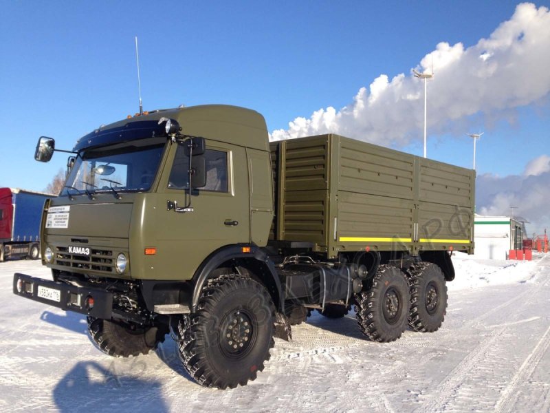 КАМАЗ вездеход 6х6 военный