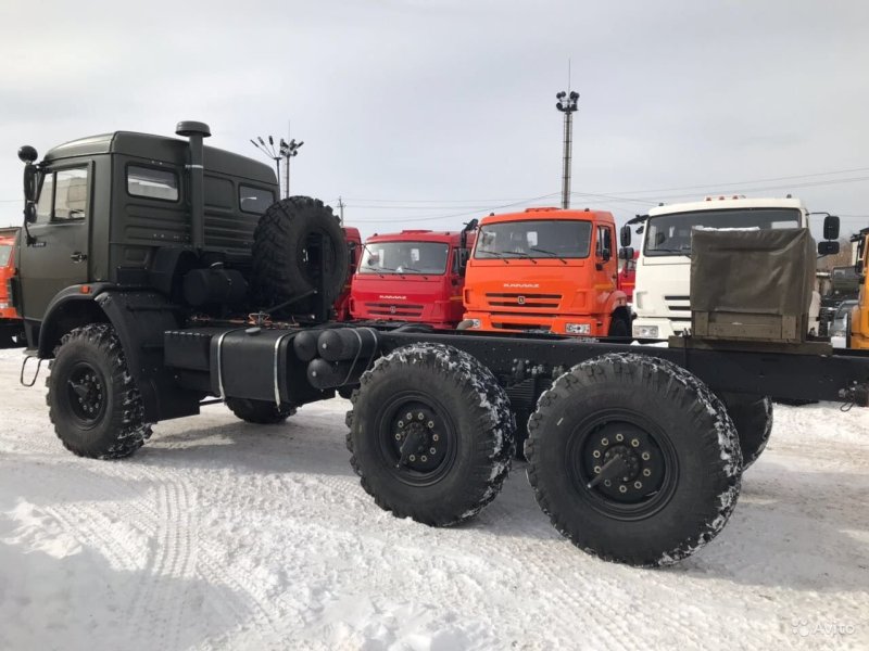 КАМАЗ седельный тягач вездеход 6х6