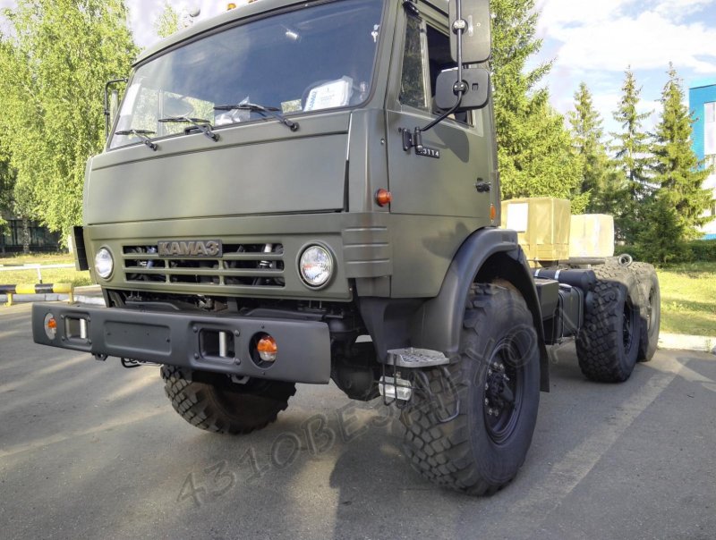 КАМАЗ 4310 полный привод 6x6