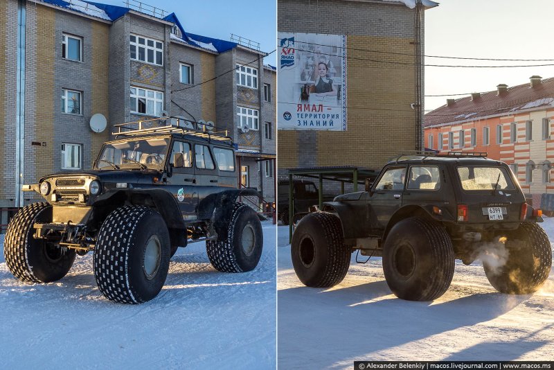 Вездеход Ямал баллоны