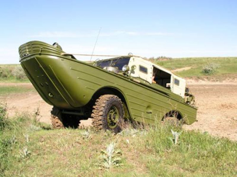 ГАЗ 69 амфибия
