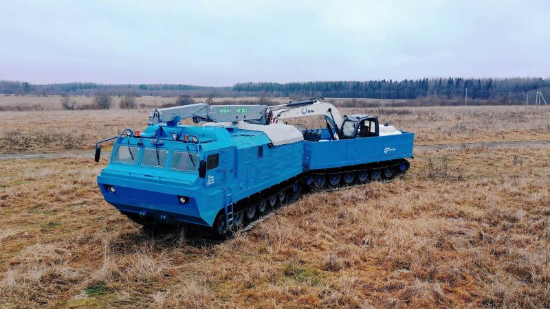 Гусеничный вездеход ДТ-30п Витязь