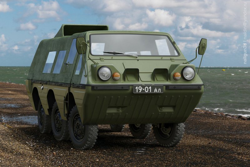 ЛУАЗ-969 амфибия