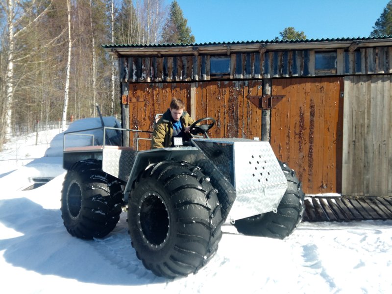 Вездеход Барс переломка