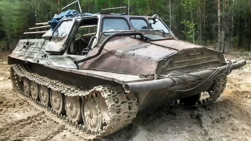 Гусеничный снегоболотоход ГАЗ 34039-23