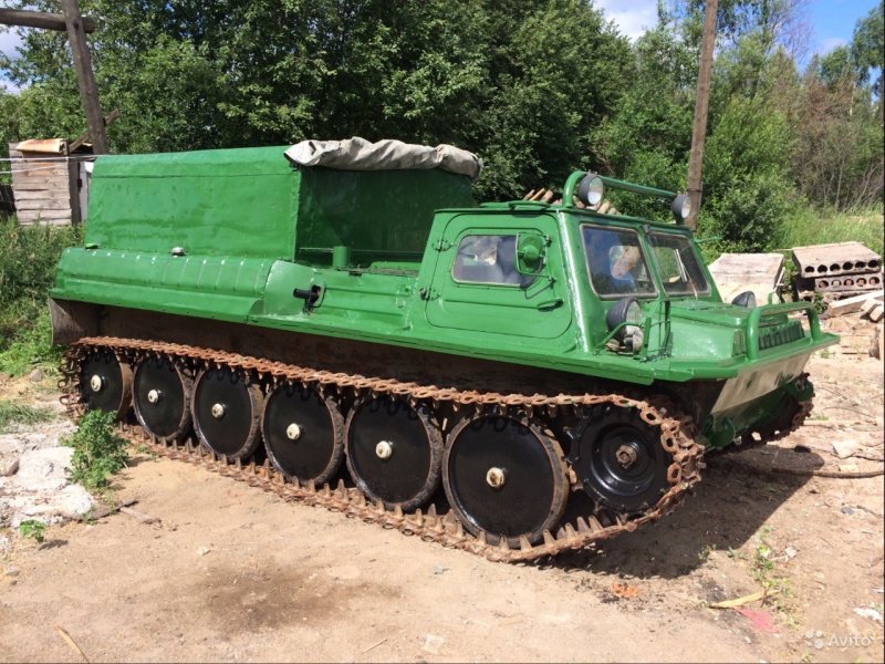 Гусеничный вездеход ГТТ ГАЗ 71
