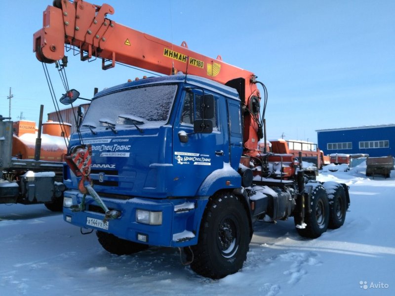 КАМАЗ 44108 КМУ бортовой