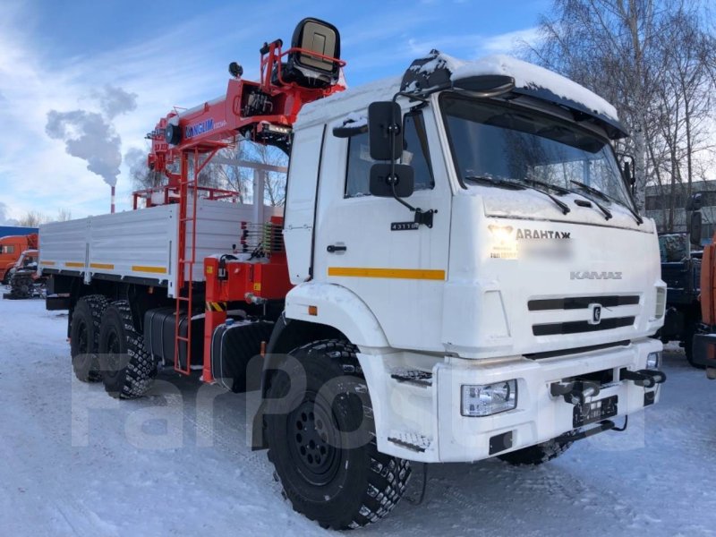 КАМАЗ 43118 С КМУ Канглим 1256