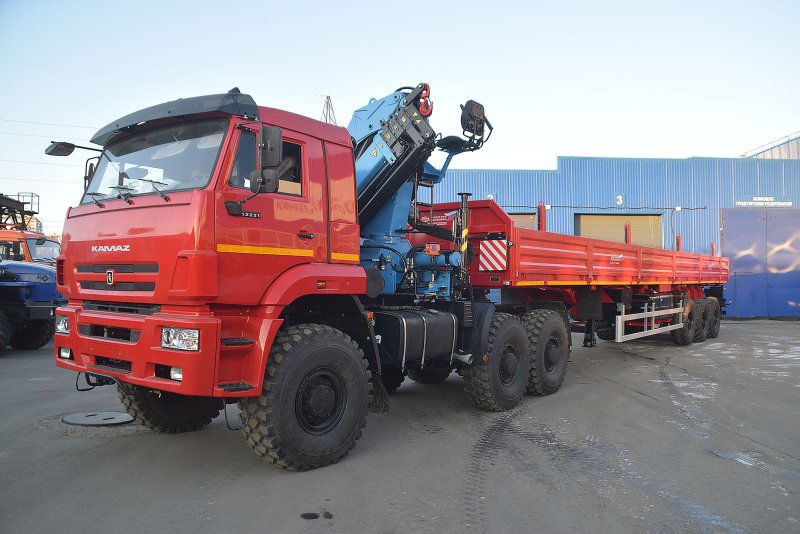 КАМАЗ 65221-6020-53 С КМУ