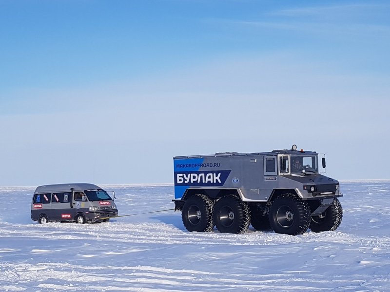 Бурлак вездеход Макарова