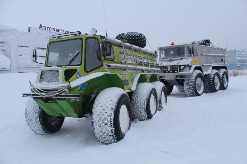 Вездеход Бурлак 8х8