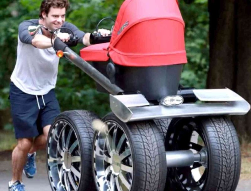 Skoda VRS Mega man-Pram
