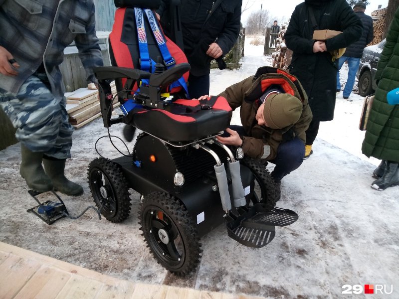 Коляска вездеход