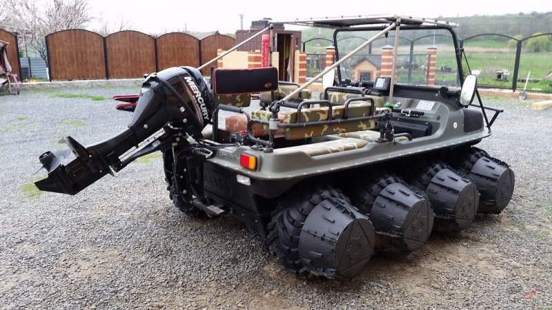 Вездеход тигр XBH 8x8-2