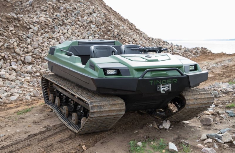 Tinger tr5 снегоболотоход