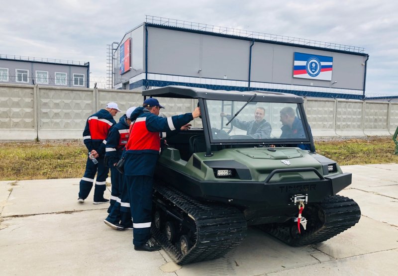 Тингер вездеход Россети