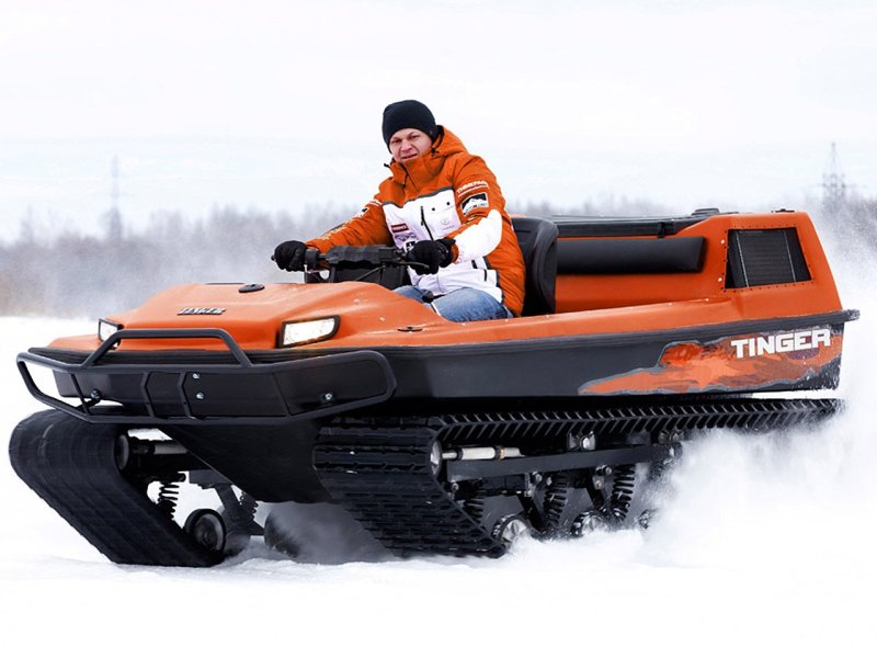 Гусеничный вездеход Tinger